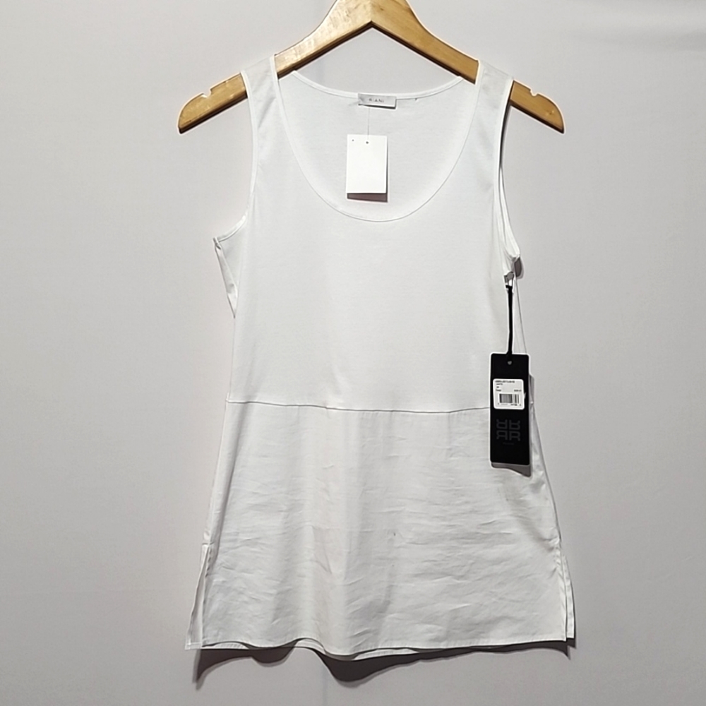 RIANI White Sleeveless Top